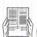 건축 도면을 분석하는 손