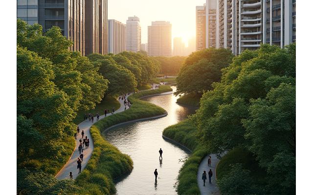 서울 도심 공원 및 녹지 네트워크